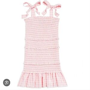 Katie J NYC Tween Evan pink gingham dress
- Size L (12)